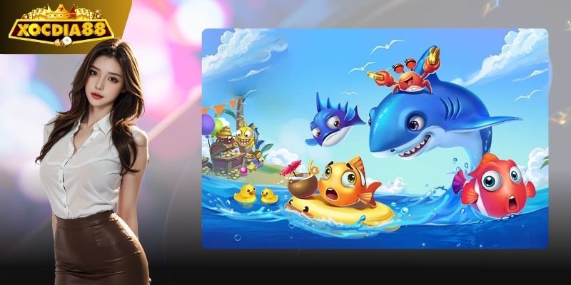 Bắn cá – Chơi game bắn cá đổi thưởng cực hấp dẫn tại xocdia88 6 Vũ khí đa dạng, vật phẩm hỗ trợ, tính năng thông minh.