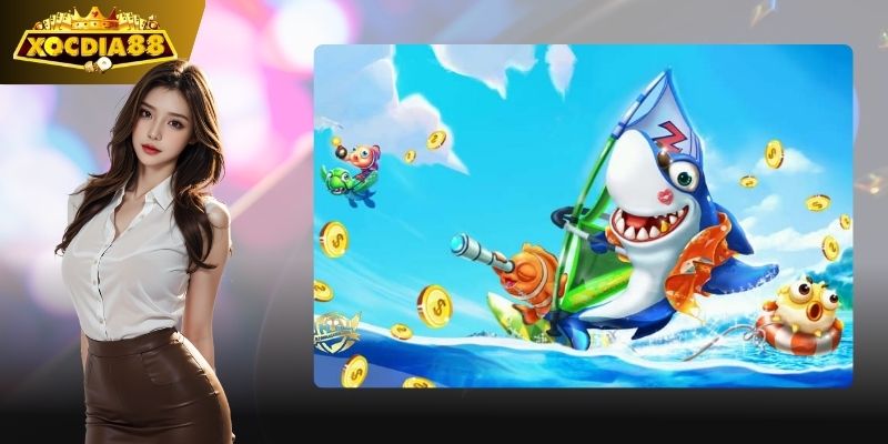 Bắn cá – Chơi game bắn cá đổi thưởng cực hấp dẫn tại xocdia88 4 Sảnh chơi đa dạng, vũ khí tối tân, tính năng hấp dẫn.