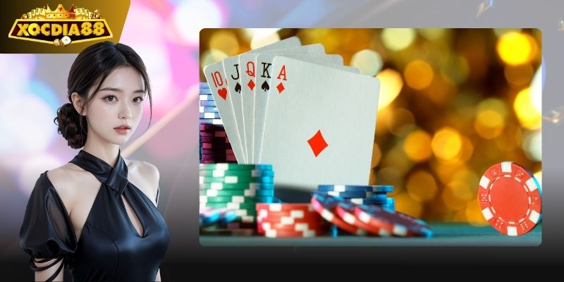 Xì dách đổi thưởng – Chơi Xì Dách Đổi Thưởng, tính toán điểm số thật chuẩn 4 Trò chơi may rủi, kịch tính nhanh chóng.